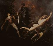 Theodore Meets in the Wood the Spectre of His Ancestor Guido Cavalcanti Johann Heinrich Fuseli